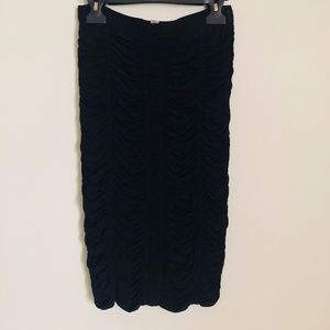 Burberry rouched skirt